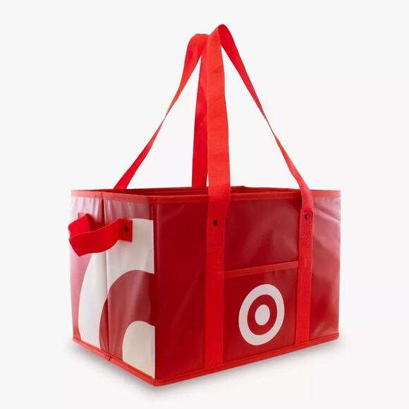 Target Handbags - 🔥Target Collapsible Box Bag Foldable Reusable Compact BNWT🔥